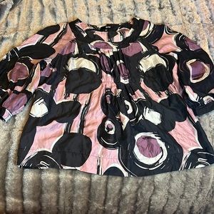 A.n.a silk blouse